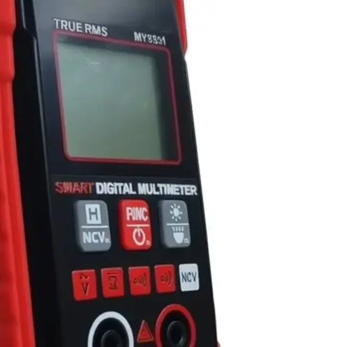 MY8331 Digital Multimeter 4000 Counts True RMS Auto Range NCV Detector With Flashlight Backlight For Electrician Circuit Testing