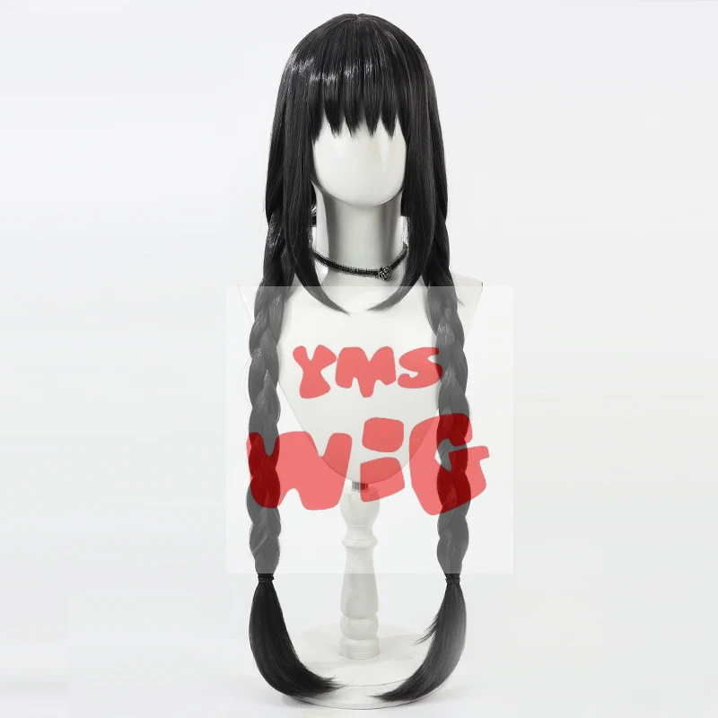 Anime Magical Girl Puella Magi Madoka Magica Akemi Homura Cosplay Wig Black Long Heat Resistant Synthetic Hair Halloween Party