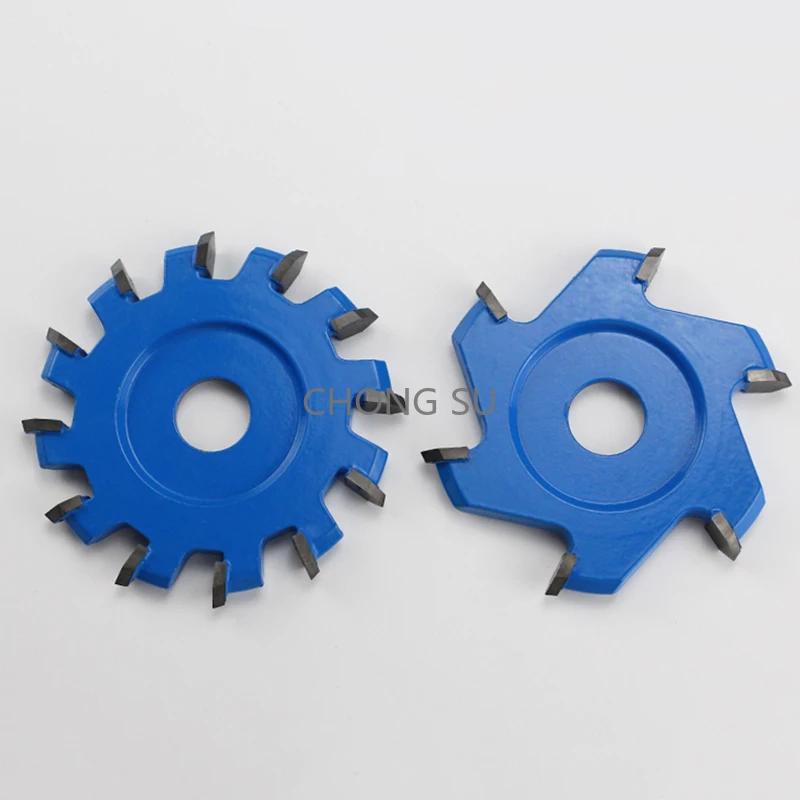 Alloy Circular U/V-Shaped Saw Blade Slotted Aluminum Composite Panel Cutting Disc For Woodworking Carving 95*20mm 6/8/12 Teeth
