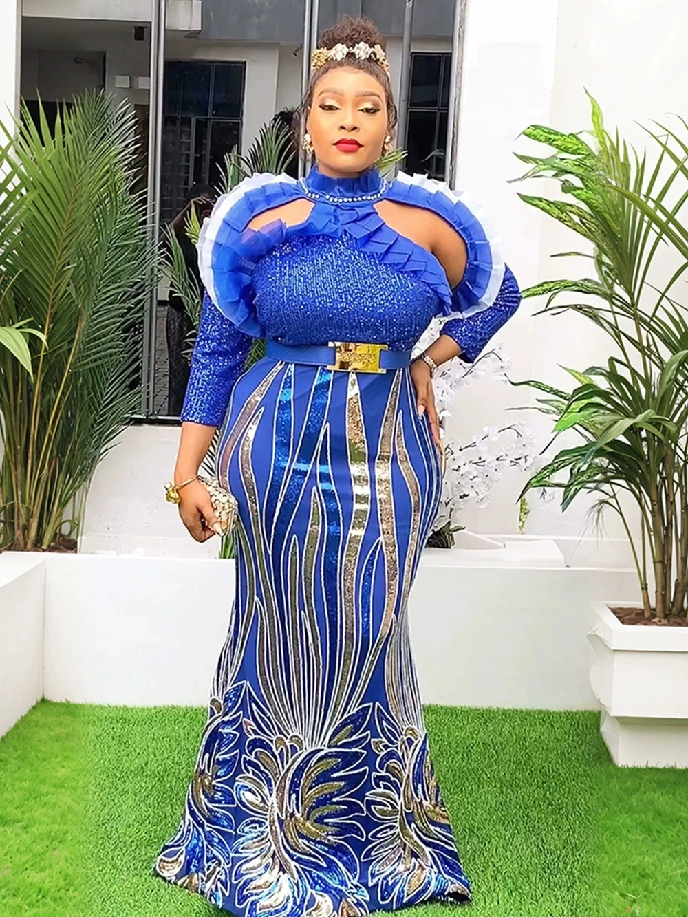 

Африканские вечерние платья больших размеров для женщин, новая мода Дашики Анкара, свадебное вечернее платье, элегантное мусульманское платье макси в Турции