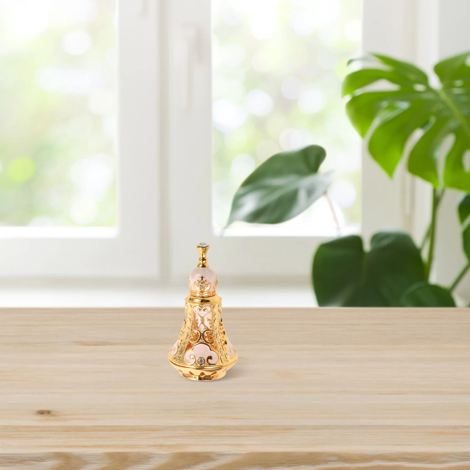 زجاجة عطر صغيرة أنيقة ورائعة، محمولة للسفر، حاوية عطر قابلة لإعادة الملء، صناعة متقنة، تخزين العطور #1