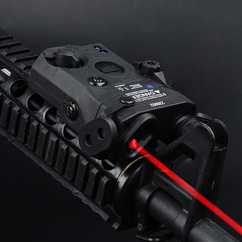 Tactical Airsoft UHP AN PEQ-15 Red Dot Green Blue Laser Pointer Sight PEQ IR Light Vision White LED Strobe M600 Flashlight Airso