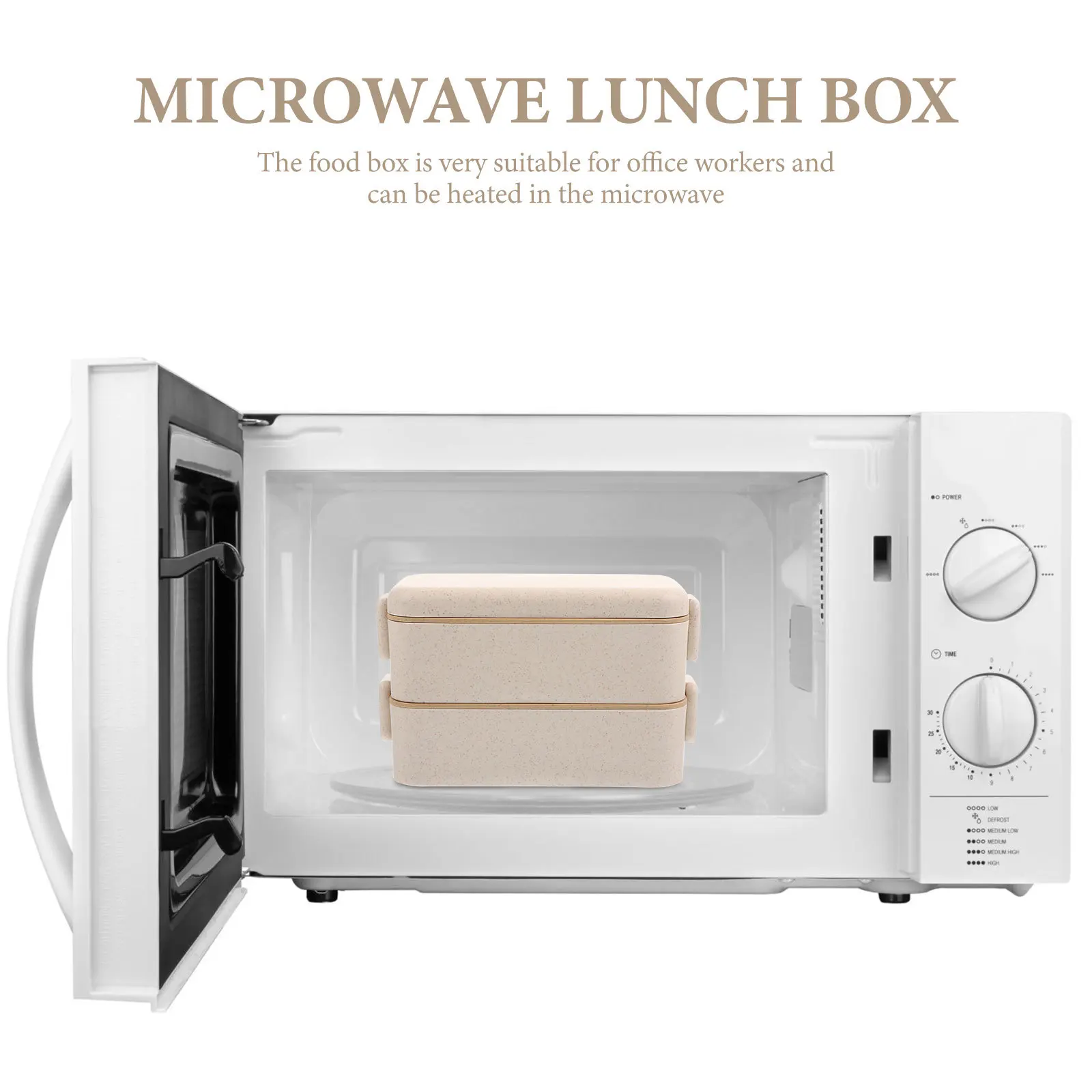 

Straw Food Containers with Lids for Layered Lunch Seal Wheat Strawlunch Air Tight Storage Takeout Boxes