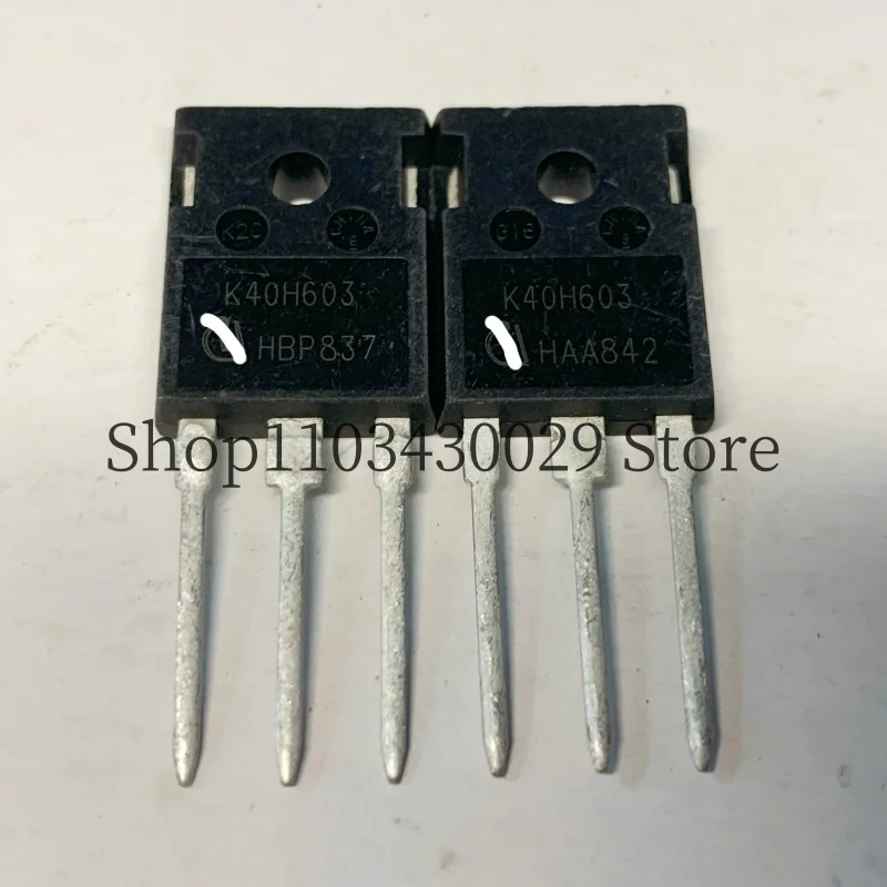 10Pcs New Original IKW40N60H3 K40H603 TO-247 40A 600V IGBT Transistor