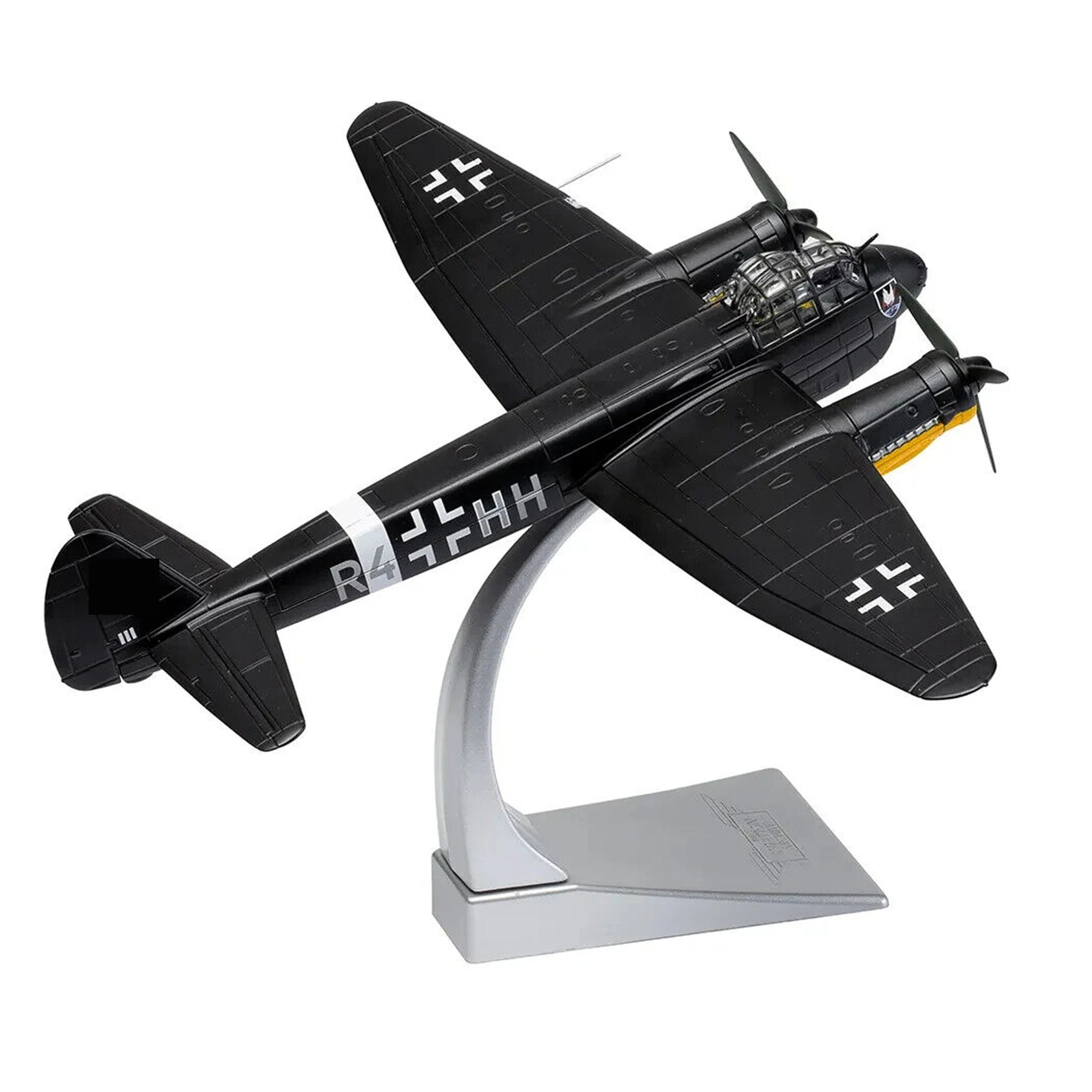 1/72 AA36713 German Ju-88C-6 bomber model Sicily 1942 Alloy finished aircraft model