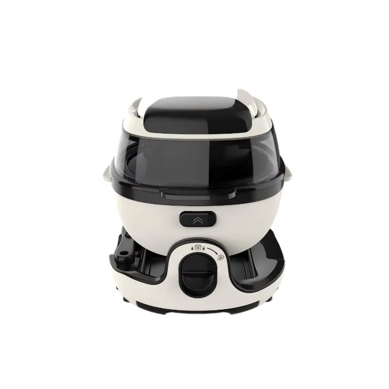 Cooking Smokeless Healthy Air Fry Machine Automatic Intelligent Multi-function Rolling Air Fryer for Beef Steak, Coo-kies, Pizza