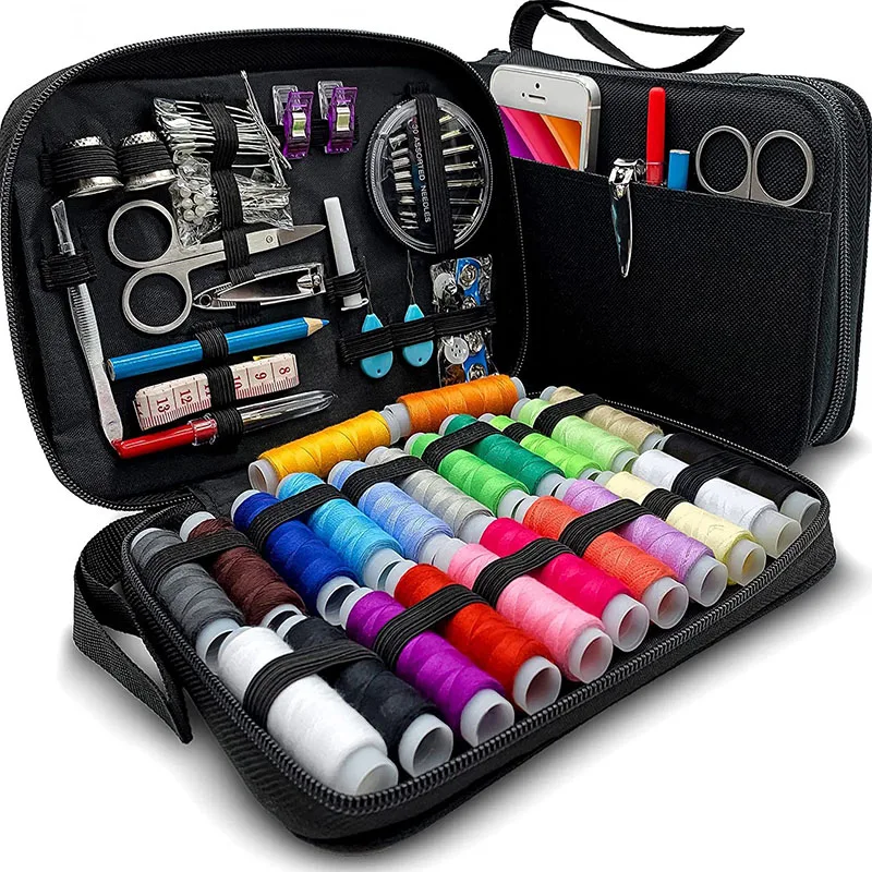 Sewing Kits DIY Multi-Function Sewing Box Set For Hand Quilting Stitching Embroidery Thread Sewing Accessories Sewing Tools Kits