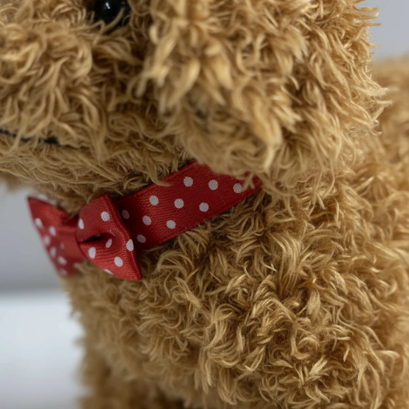 لعبة جرو قطيفة تفاعلية على شكل كلب روبوت إلكتروني للبنات والأولاد (بني) #4