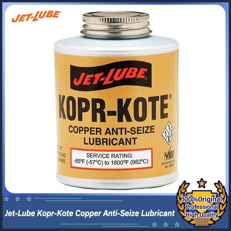 Jet-Lube Kopr-Kote Copper Anti-Seize 1LB Lubricant Provides Protection to Metals