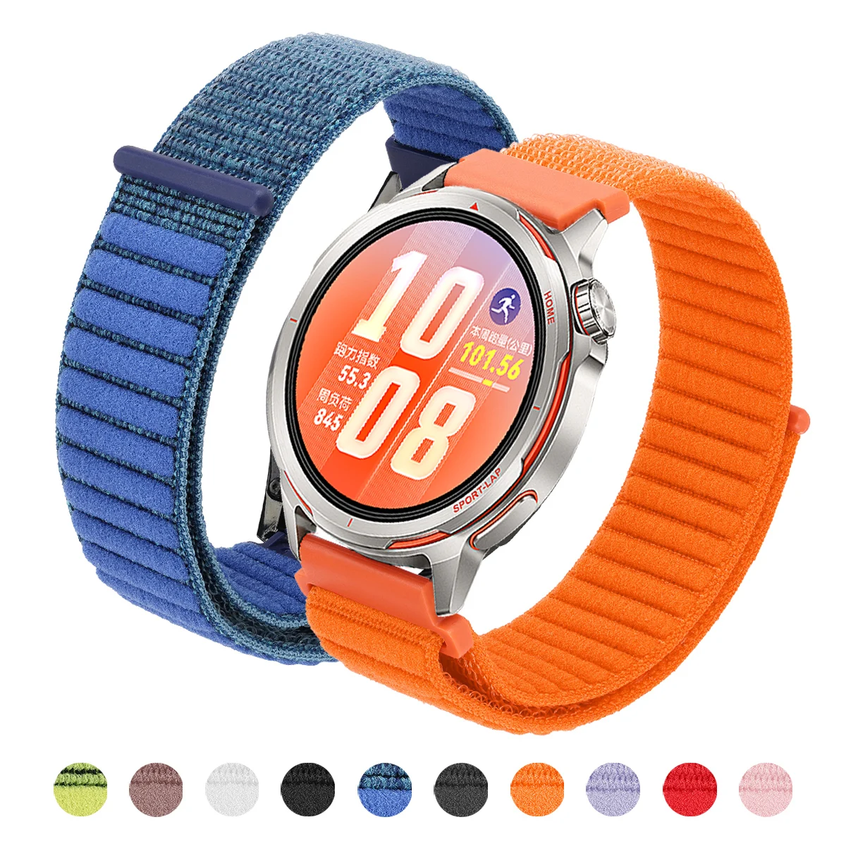 20mm 22mm Nylonarmband für HUAWEI Watch GT 6 5 Pro/GT 6 5 4 3 46mm/GT 3 2 42mm Schlaufenband für HUAWEI Watch 5/GT Runner 2 Armband