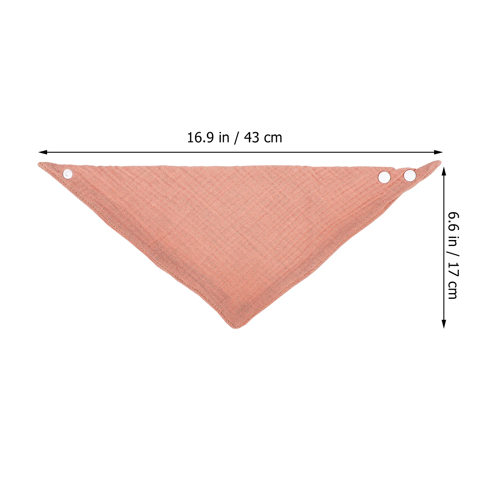 

6Pcs Baby Absorbent Bibs Triangular Scarves for Infants Boys Girls Soft Cotton Drool Teething Bandana Baby Bibs