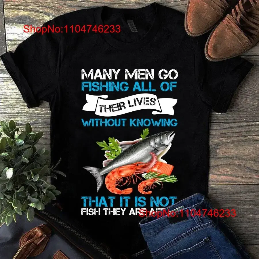 Футболка Many Men Go Fishing All of Their Lives Without Knowing, винтажная стираная дизайнерская одежда, растянутая, удобная, стильная