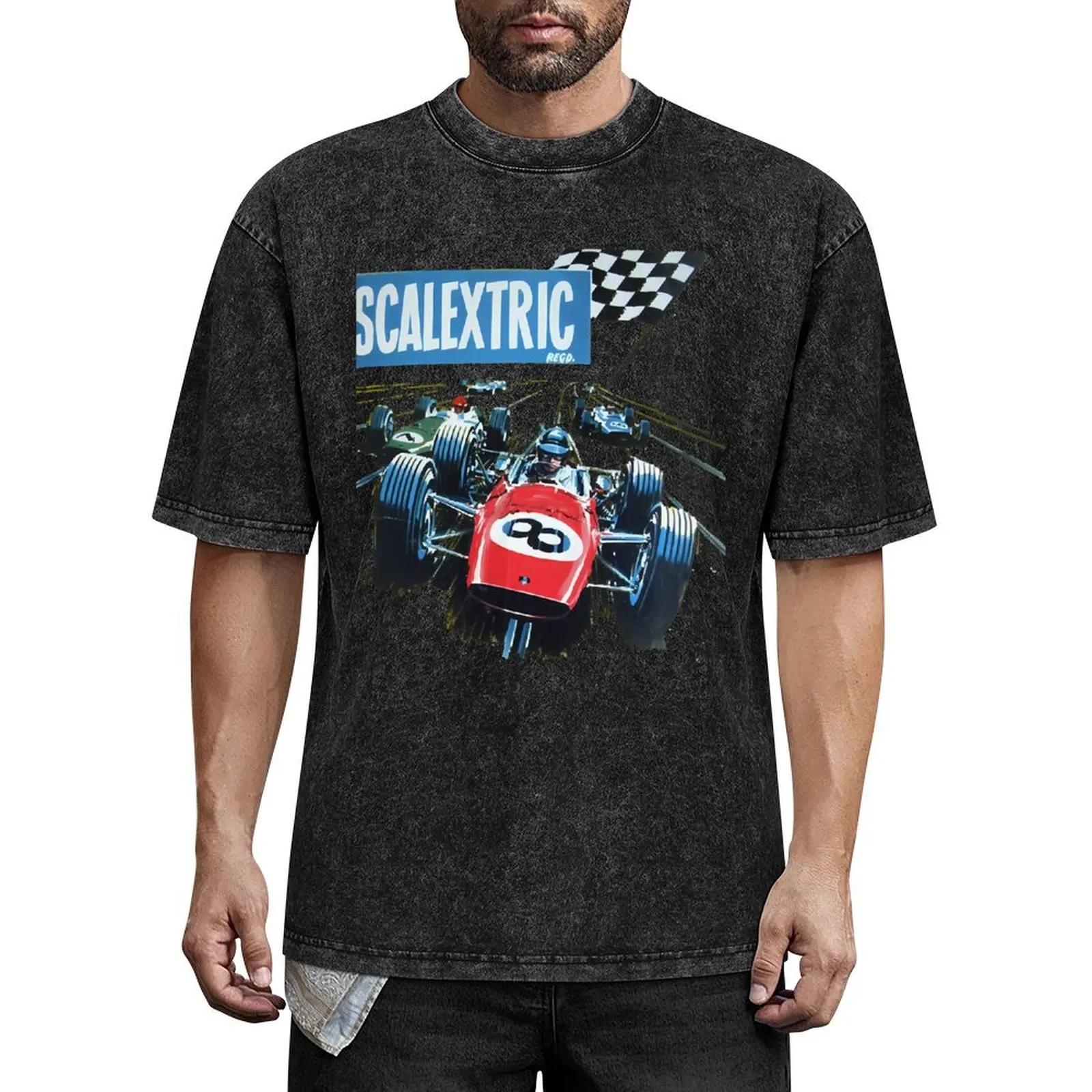 Scalextric Classic T-Shirt kawaii clothes funny gifts plain white t shirts men