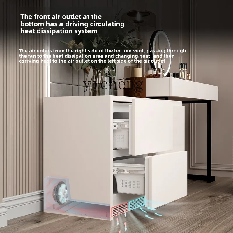 

LX fully embedded horizontal cabinet small household bar freezer