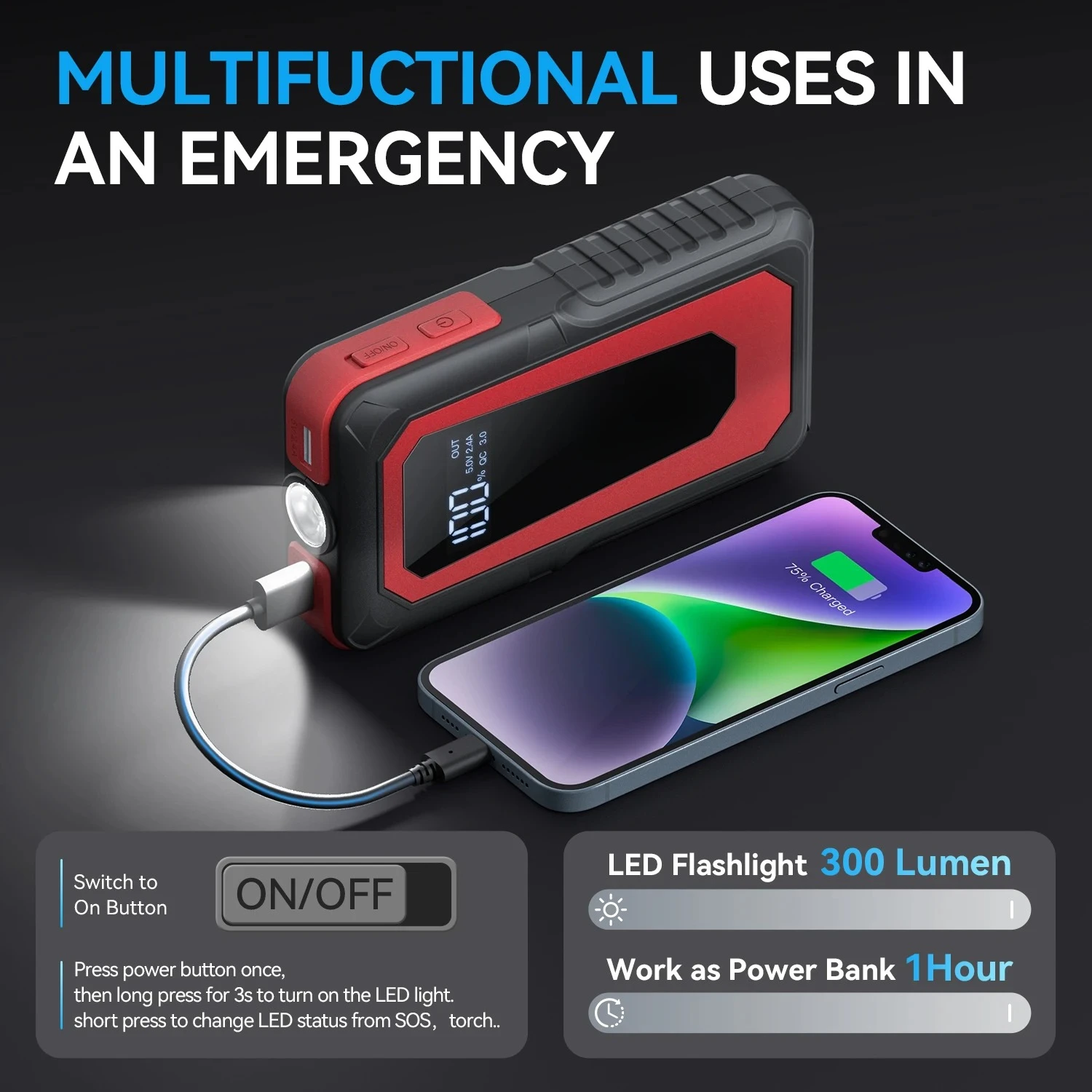 Thumbnail 3 - #10 Latest Portable Car Jump Starters Offers