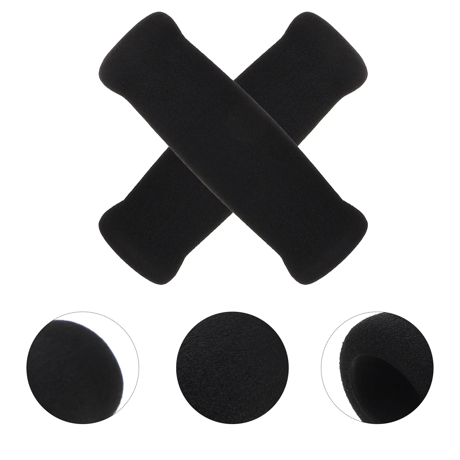4Pcs Kids Baseball Bat Grip Sponge Cover Non-Slip Shock Absorbing Vibration Reduction Handle Sleeve Comfortable Ergonomic Youth