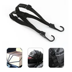 Universal 60/90cm motorcycle luggage strap motorcycle helmet fixed elastic buckle rope high strength retractable protection