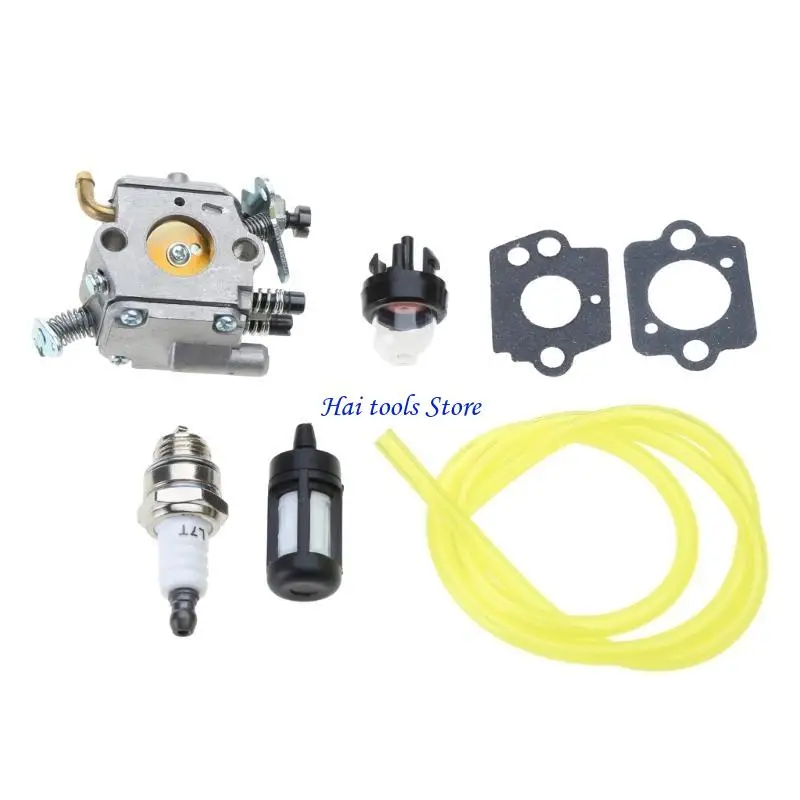 

X37E Carburetor for MS200 020T MS200T MS 200 MS 200T with Line Filter Gaskets for Spark Plug Accessories Parts