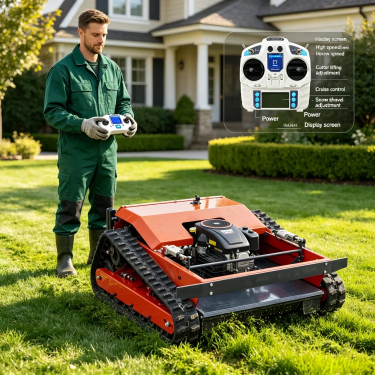 Free Door Ship SDLOT Custom EPA EURO5 RC Mower CE High Efficiency Large Farm Grass Removal Tool