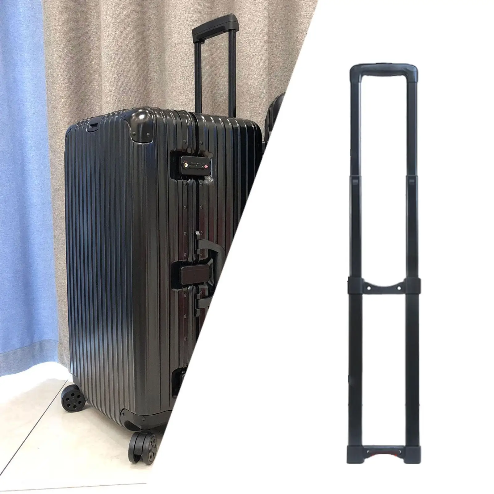 

Suitcase Telescopic Handle Ergonomic Repair Part for Trip Airplane Traveling