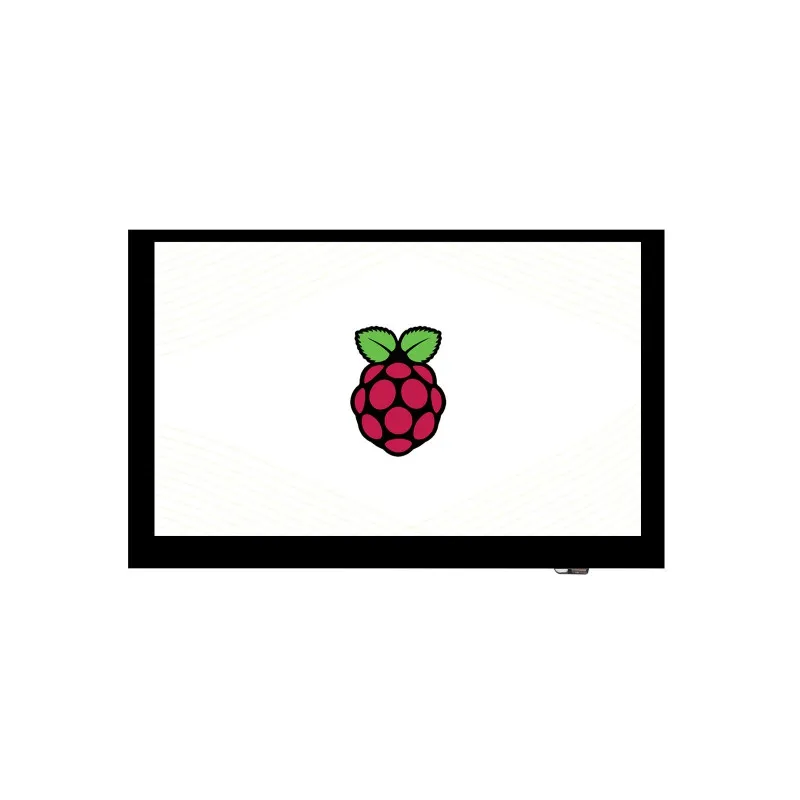 Waveshare  5inch Capacitive Touch Display For Raspberry Pi, DSI Interface, IPS Panel, 1024x600 Pixels, Toughened Glass Panel, Dr