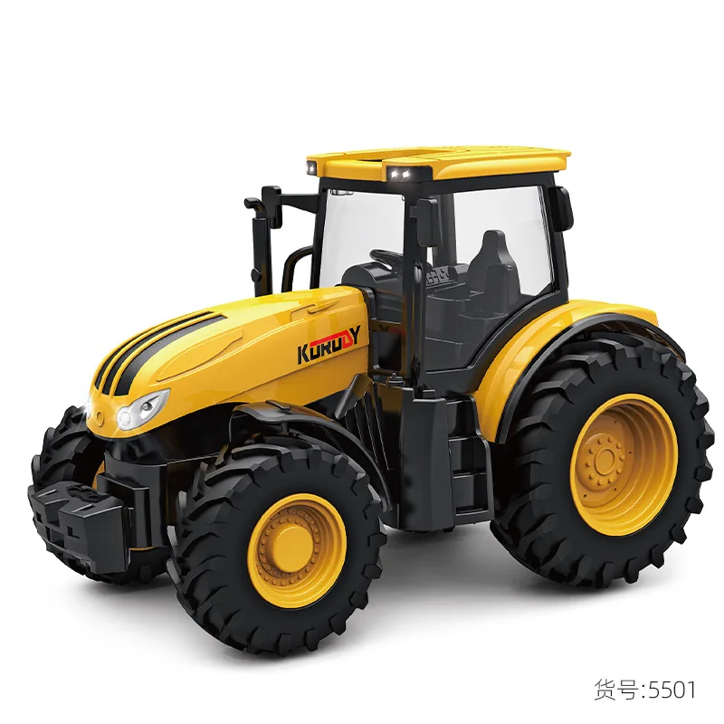 Farm Tractor Toy Construction Farmer Truck Tractor Inertia Toys Car for Kids Farm Toys for Kids Toddlers Age 3-7 Years Old