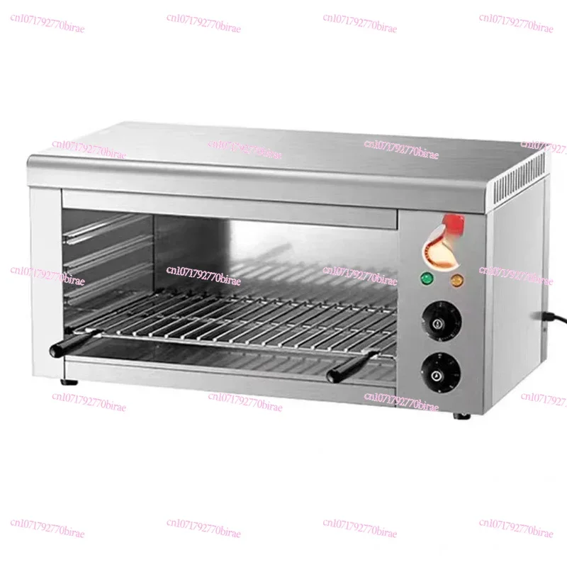 

Hanging Surface Stove, Commercial Electric Wall Mounted Barbecue Stove, Adjustable Smokeless Electric Oven for Grilling Meat And