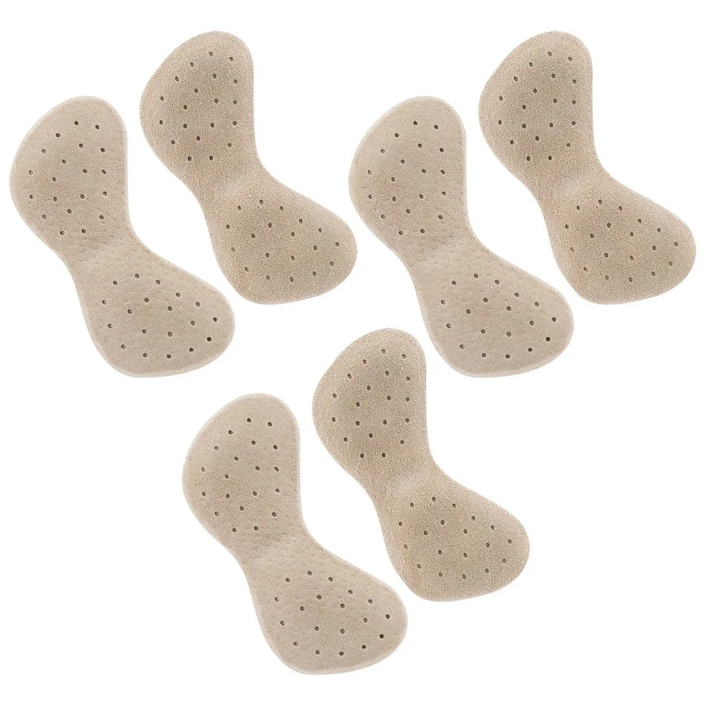 

3 Pairs Anti wear Stickers High Heel Cushions Breathable Patch Foam Pads Double Tape Heel Protection Shoe Inserts