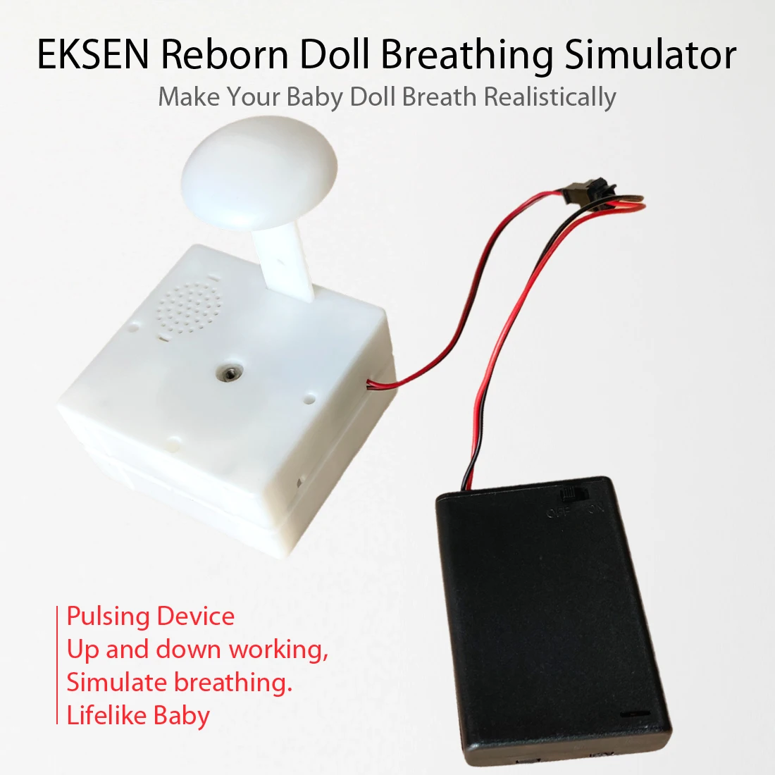 Reborn Doll Breathing Simulator For Reborn Baby Doll Newborn Doll With Lifelike Sleeping Pulsing Device Gift For Kids