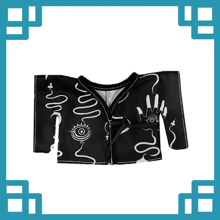 Sukienka dla lalki bawełnianej 20 cm w stylu starożytnym, tanie ubranka dla niemowląt Hanfu yukata oryginalny prezent na Nowy Rok