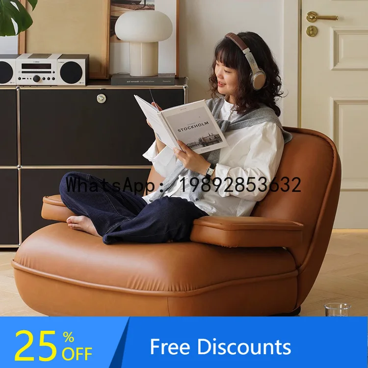 

CZ Single Sofa Chair Living Room High-End Vintage Single Chair Creative Leisure Chair