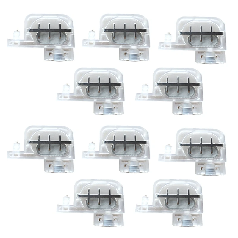 10-Pack Small Ink Damper With Square Connector For DX5/Roland Mutoh Mimaki/Epson R1800 DX4 Outdoor Printer Parts Accessories