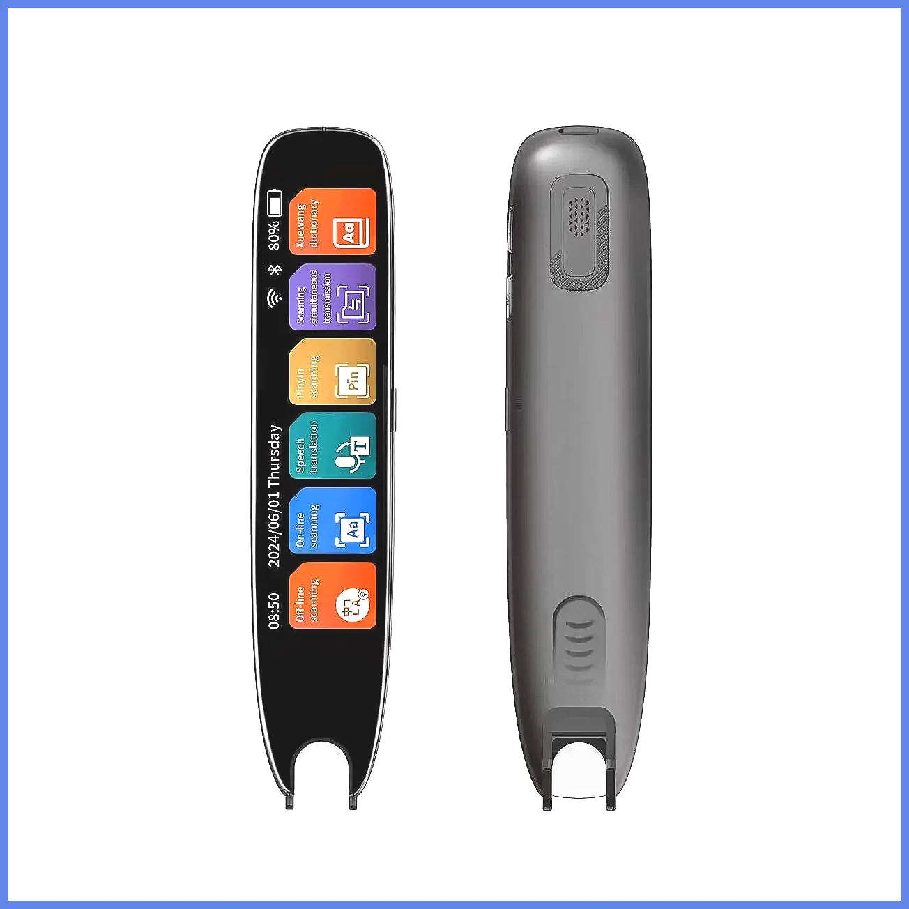 

Умный голосовой переводчик S65: устройство для сканирования текста в реальном времени, чтения точек, записи и изучения языка