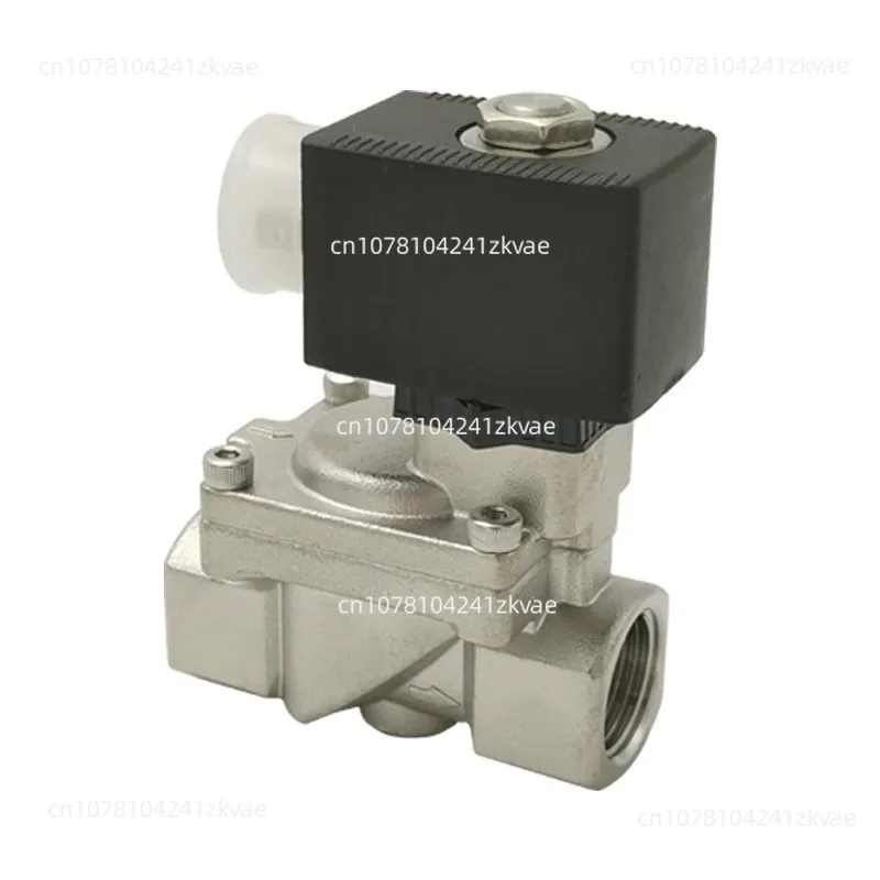 1752 Series SS304 Stainless Steel Pilot Diaphragm Solenoid Valve 16 Bar For Water Air