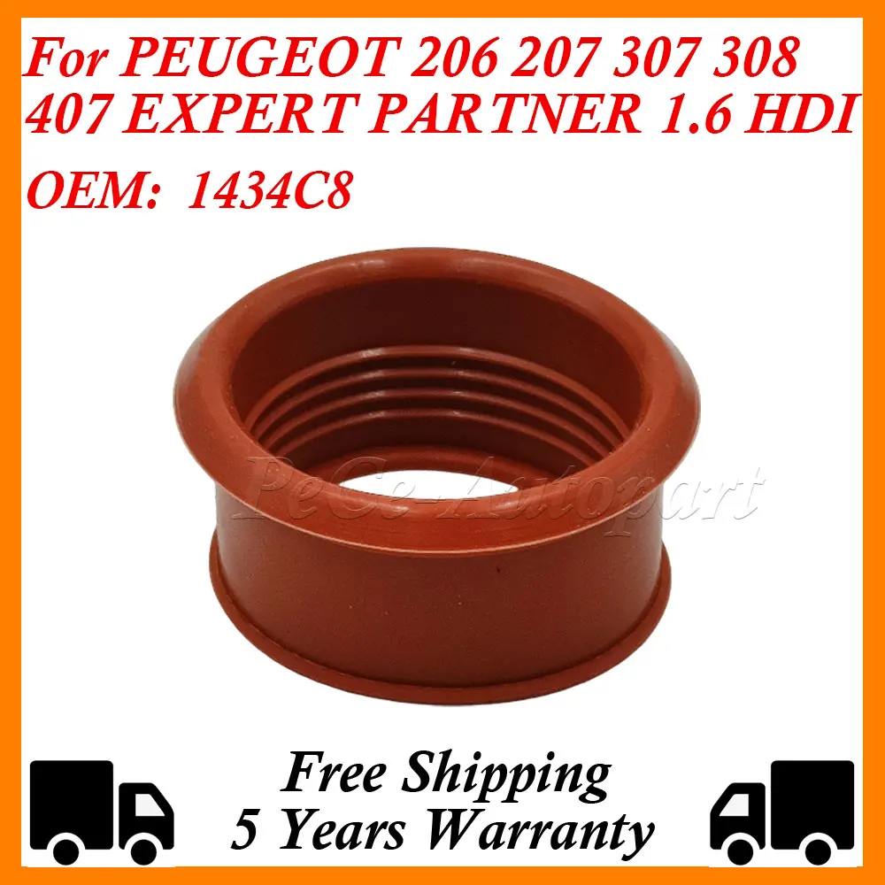 

External Diameter Rubber Turbo Air Pipe Sleeve 1434.C8 1434C8 for PEUGEOT 206 207 307 308 407 EXPERT PARTNER 1.6 HDI