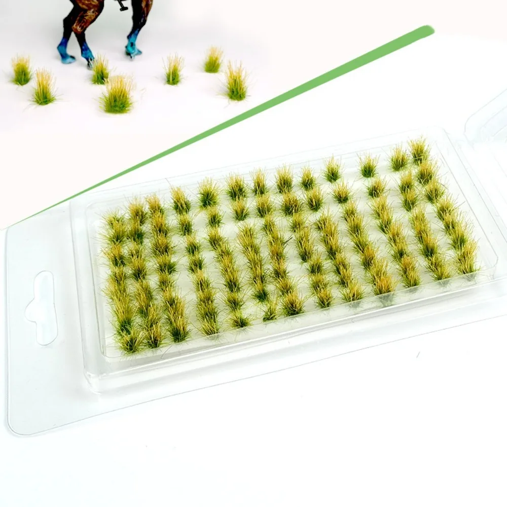 

Static Scenery Grass Tuft Model Miniature Shrubs Terrain Model Kit Miniature Grass Cluster Bushes Model Simulation