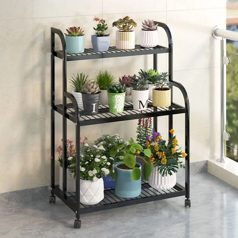 

Designer Aesthetics Flower Rack Simple Balcony Flower Rack Living Room Display Wedding Decorations Porte Plantes Home Furniture