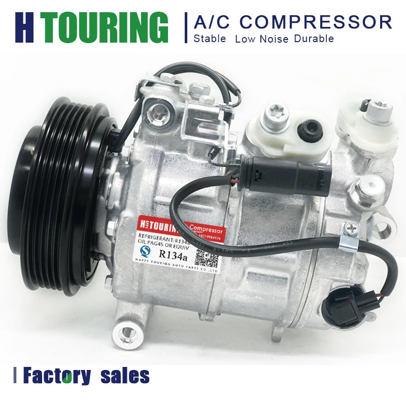 

6SAS14C AC COMPRESSOR for MERCEDES-BENZ CLA250 CLA45 W176 GLA Class A 000 830 35 02 0008303502 0038304460 447250-1670 4471402041