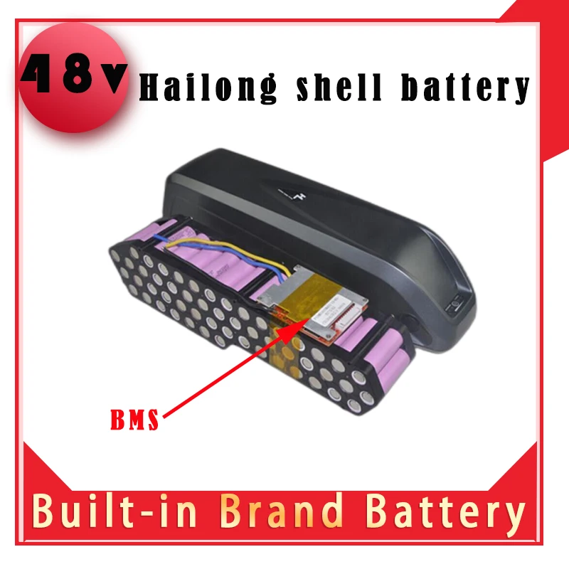 Hailong e-bike battery bafang battery 1000W 750W 500W 250W 48V 20ah 24ah 30ah17.5ah electric bike 48V13S5P Li-tio Batteriaaccu