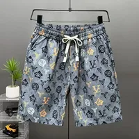 Men's Children's Quick-drying Shorts American Fashion Trend Luxury Sports Shorts Comfortable Casual Street Shorts Y2K
