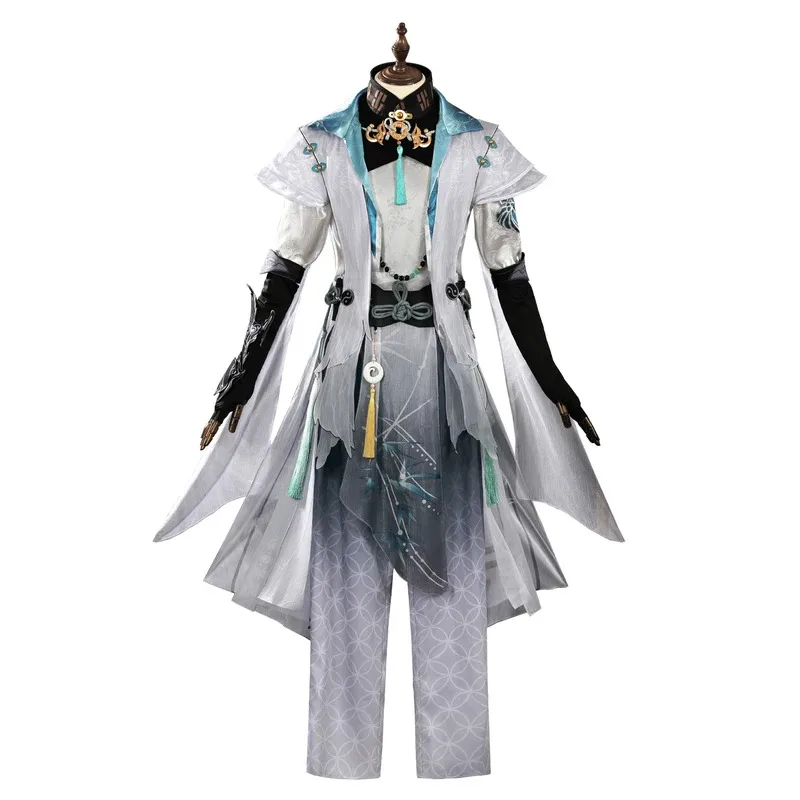 Game Naraka: Bladepoint Wuchen Mystic Sage Official Cosplay Costume Full Set Men's Anime Game Roleplay Outfit