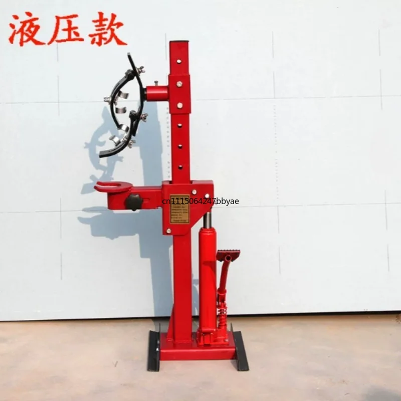 For Heavy‑Duty Screw‑Type Hydraulic Coil Spring Compressor Floor‑Stand Auto Suspension Removal Disassembly Tool