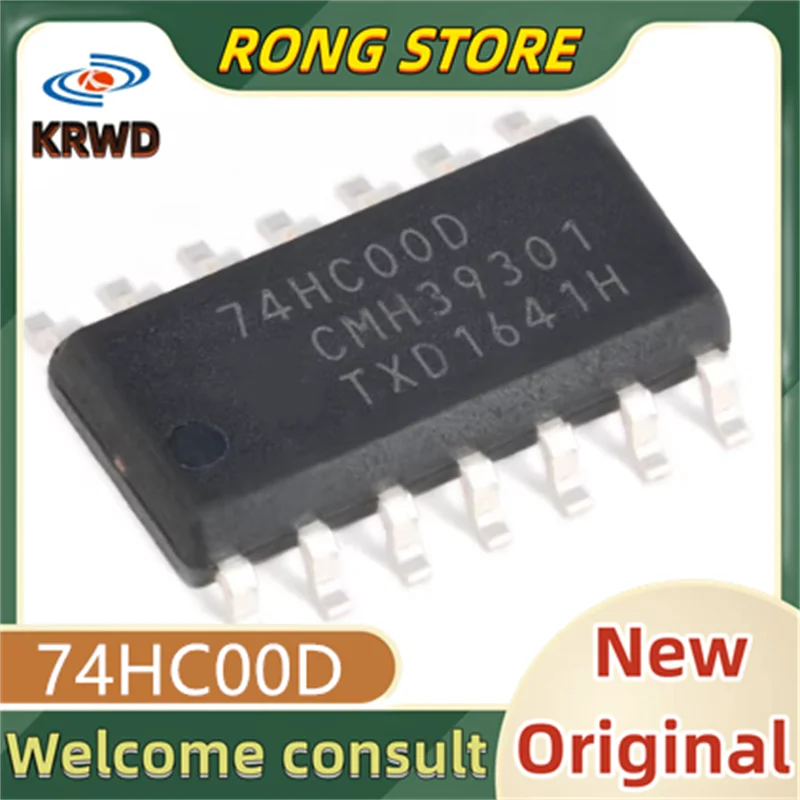 30PCS 74HC00D New and original 74HC00 HC00