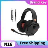 NUBWO N16 Wired Gaming Headphones, Noise-cancelling Microphone Stereo Over-ear Headphonessuitable PS5 PS4 Xbox One Switch PC