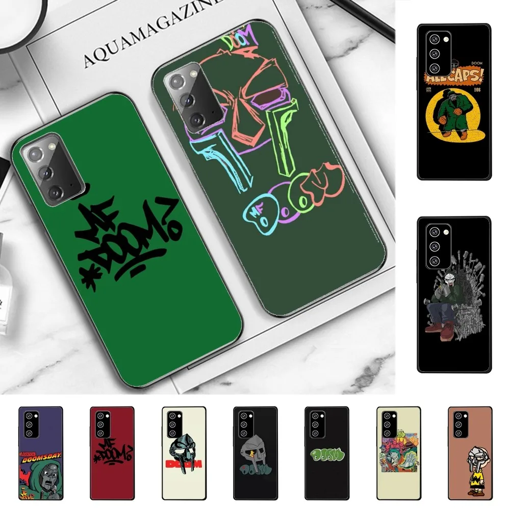 M-MF D-DOOM Rapper Phone Case For Samsung Note 8 9 10 20 Pro Plus Lite M 10 11 20 30 21 31 51 A 21 22 42 02 03