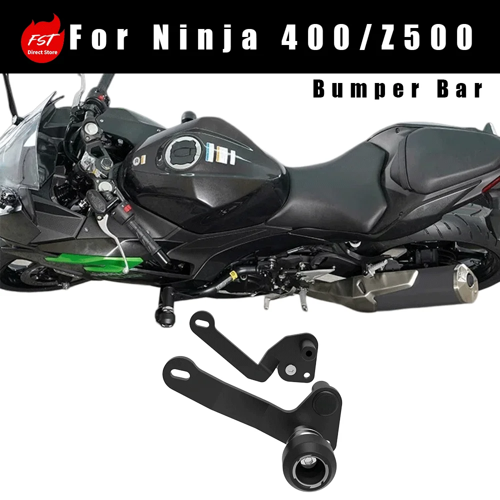 

Fits Ninja 400 & Z500, Racing Crash Bars, Frame Sliders, Motorcycle Aftermarket Parts