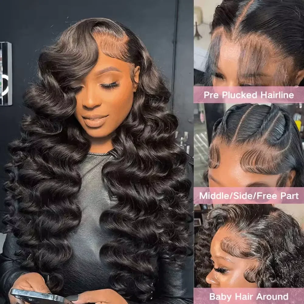 Deep Wave Human Hair 13x4 13x6 - đánh giá và giá Lace Front Wig