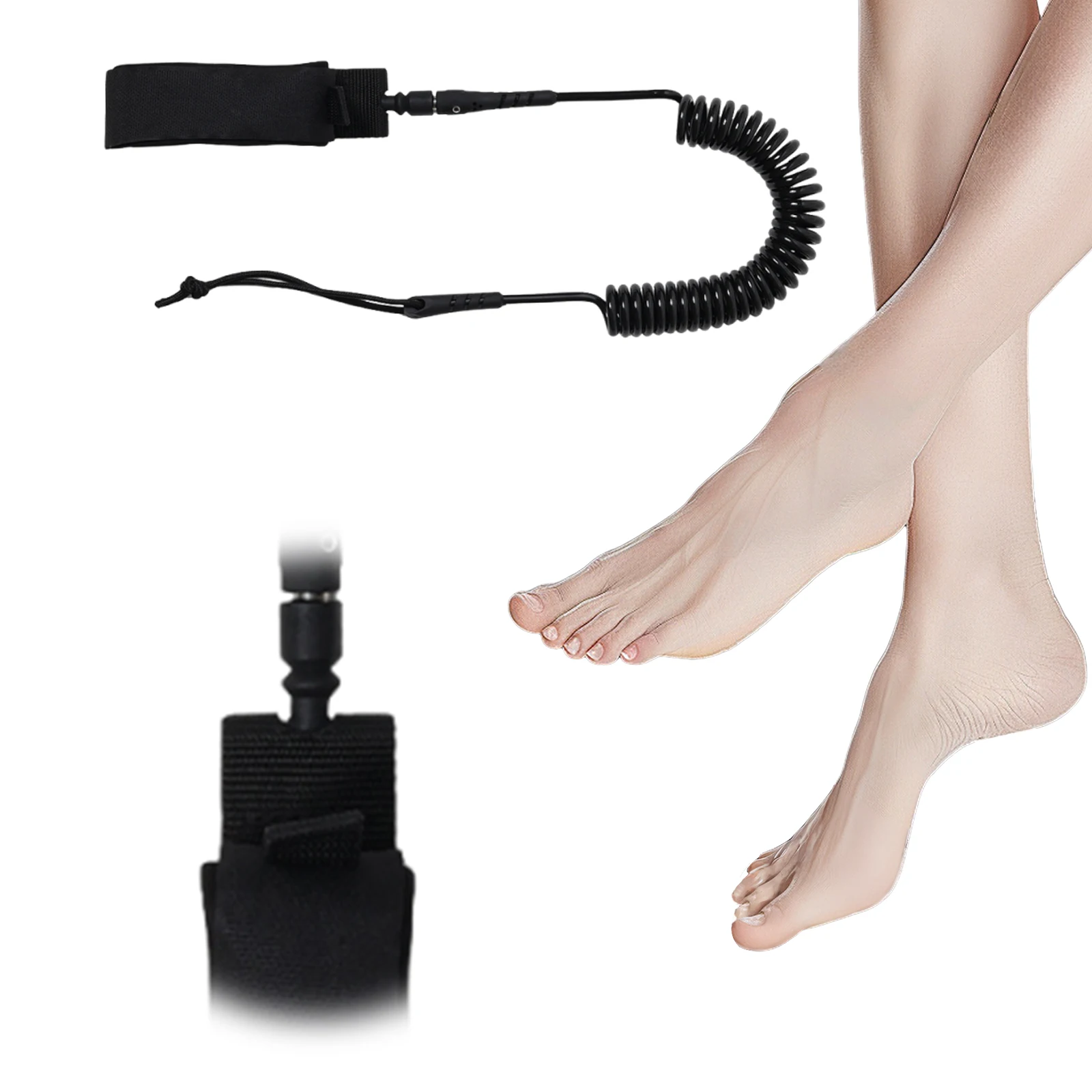 10FT 5.5 MM Surfboard Foot Lea - огляд і ціна Surfboard Leash