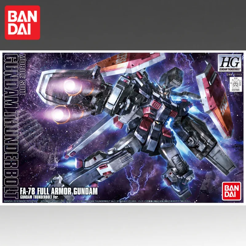 

В наличии: Оригинальная модель Bandai HG 1/144 Gundam Full Armor, новая, в коробке, фигурка аниме-персонажа, игрушка-модель.