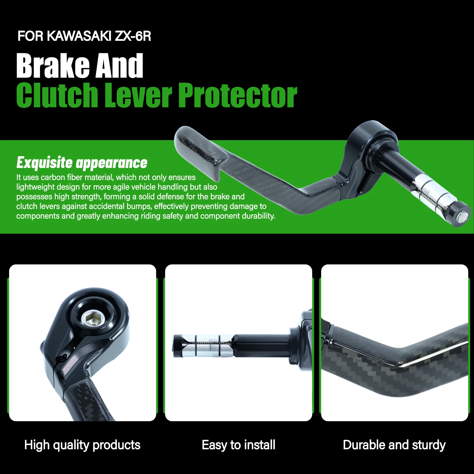 Motorcycles Carbon Fiber Handlebar Guard Levers For DUCATI Panigale SR PANIGALE V4 V4S V4R V4SP Motorcycle Clutch Guard Levers